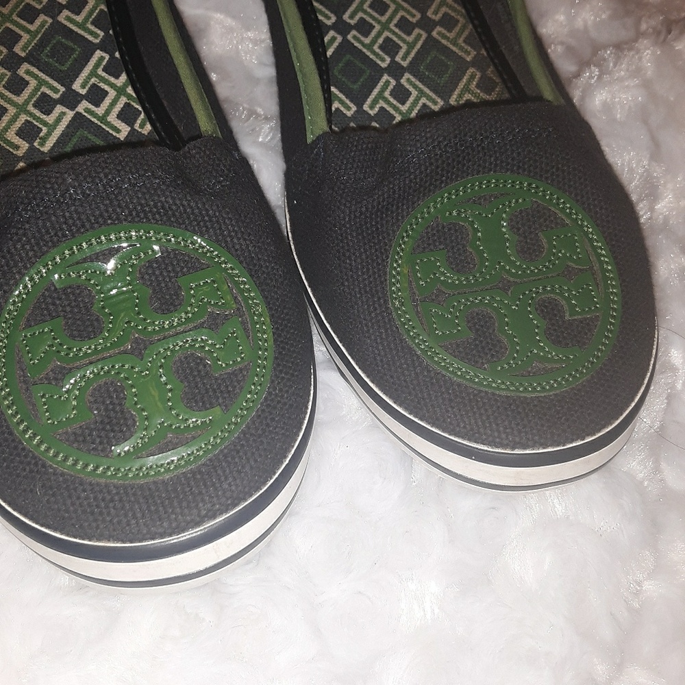 SOLD! Tory Burch Canvas Shoes Espadrilles Flats